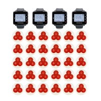 4 kom prijamnika za konobare + 30 kom zvona za poziv konobara