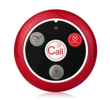 3 Keys Waiter Call Button for Restaurant (3 languages)
