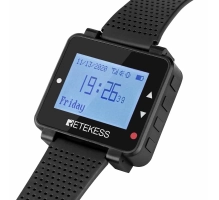 4 pcs watch receiver + 30 pcs waiter call buttons