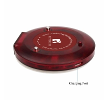 Restaurant pager system bundle - keypad + 10 vibrating/flashing pagers