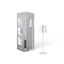 Cordless lamp for restaurants, SMART-J, LED, gray, ES1654A-1