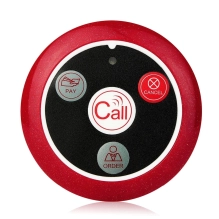 3 Keys Waiter Call Button for Restaurant (3 languages)
