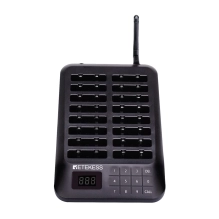 10 vibrating pagers for restaurants + charging base, for fast food, sound signal