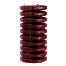 10 pcs vibrating/flashing pagers for T119 coaster paging system