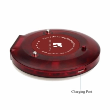 Restaurant pager system bundle - keypad + 10 vibrating/flashing pagers