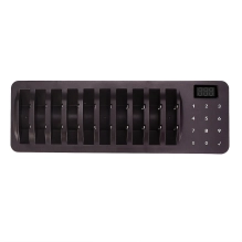 Paging system for restaurants with 10 flashing/vibrating pagers and keypad/charger