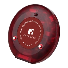 10 τμχ τηλεειδοποιητές με δόνηση/αναβοσβήνει για σύστημα τηλεειδοποίησης επισκέπτη T119