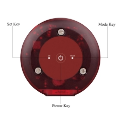 10 τμχ τηλεειδοποιητές με δόνηση/αναβοσβήνει για σύστημα τηλεειδοποίησης επισκέπτη T119