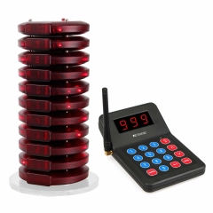 Restaurant pager system - keypad + 10 pagers
