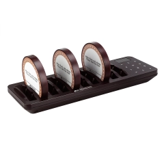 Σύστημα τηλεειδοποίησης για εστιατόρια με 10 τηλεειδοποιητές που αναβοσβήνουν/δονούνται και πληκτρολόγιο/φορτιστή