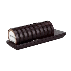 Σύστημα τηλεειδοποίησης για εστιατόρια με 10 τηλεειδοποιητές που αναβοσβήνουν/δονούνται και πληκτρολόγιο/φορτιστή