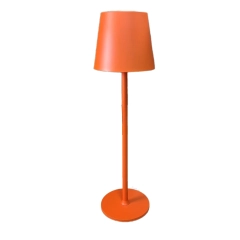 Lampe de table pour restaurants, ORANGE, avec batterie, rechargeable, 3600 mAh