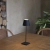 Lampe de table pour restaurants, NOIRE, avec batterie, rechargeable, 3600 mAh