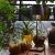 Lampe de table pour restaurants, NOIRE, avec batterie, rechargeable, 3600 mAh