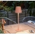 Table lamp for restaurants, PINK, with battery, rechargeable, 3600 mAh