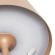 Table lamp for restaurants, BEIGE, with battery, rechargeable, 3600 mAh