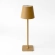 Table lamp for restaurants, BEIGE, with battery, rechargeable, 3600 mAh