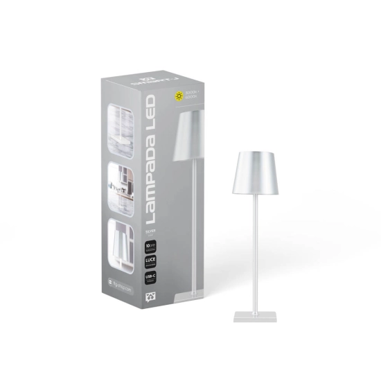 Bezicne lampe za restorane, SMART-J, LED, bijela, ES1654A-1